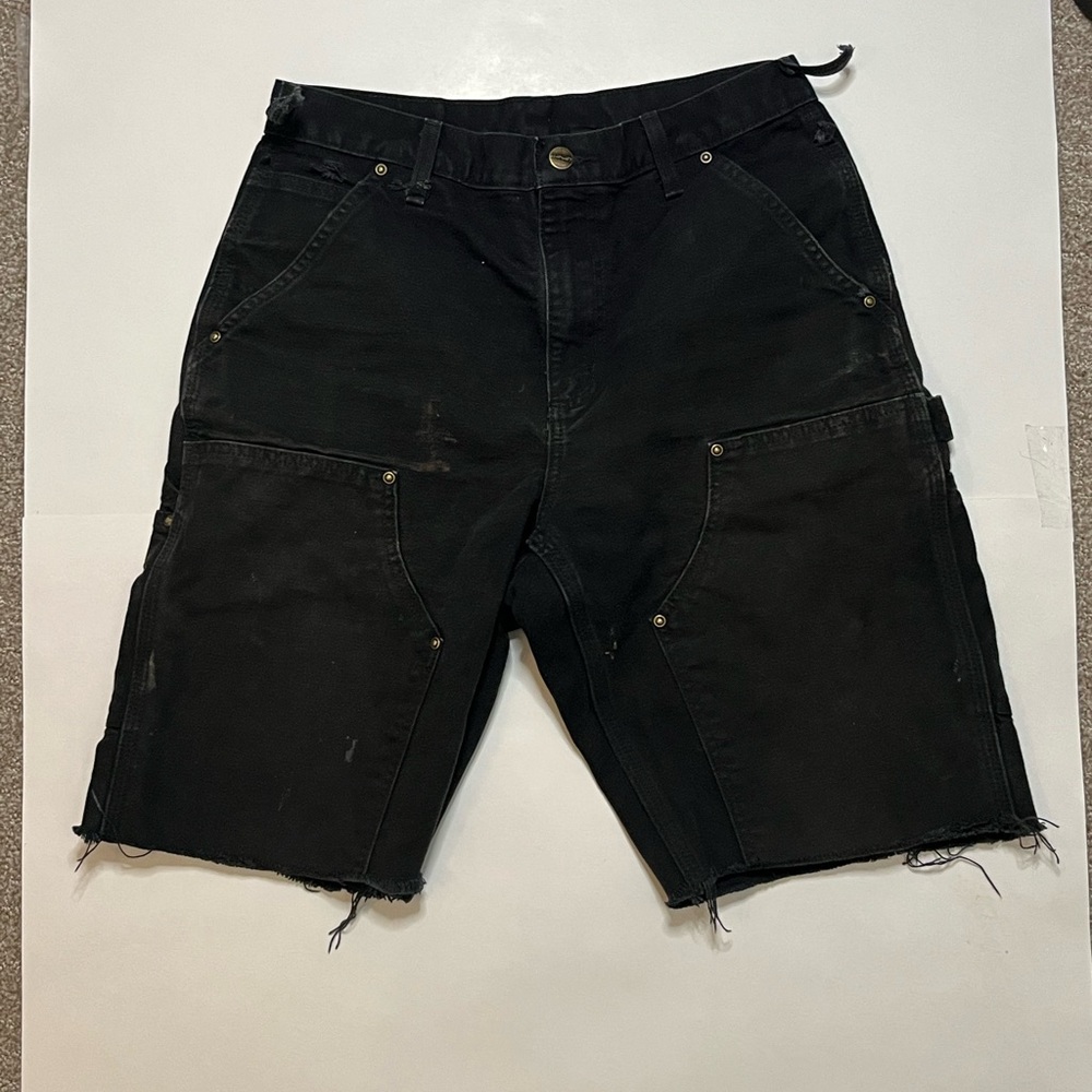 Black Carhart Cutoff Shorts